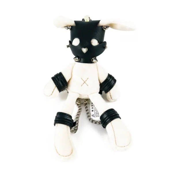 Couples Bondage Rabbit Key Necklace | BDSM Play Lock Pendant - 图片 2