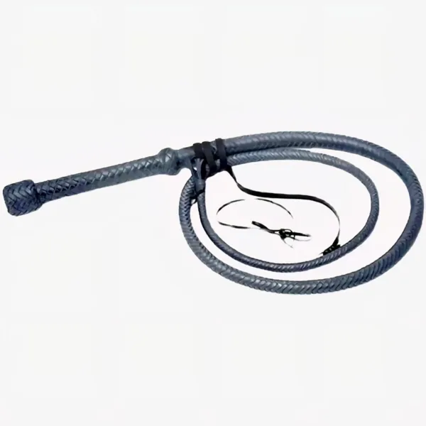 Luxury Handcrafted Bondage Whip - Premium Leather Couples Toy