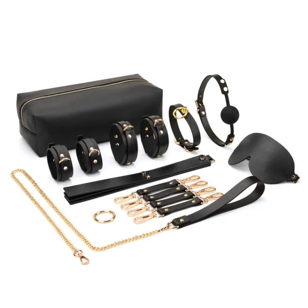 BDSM Adult Toys 9 Piece Portable Set