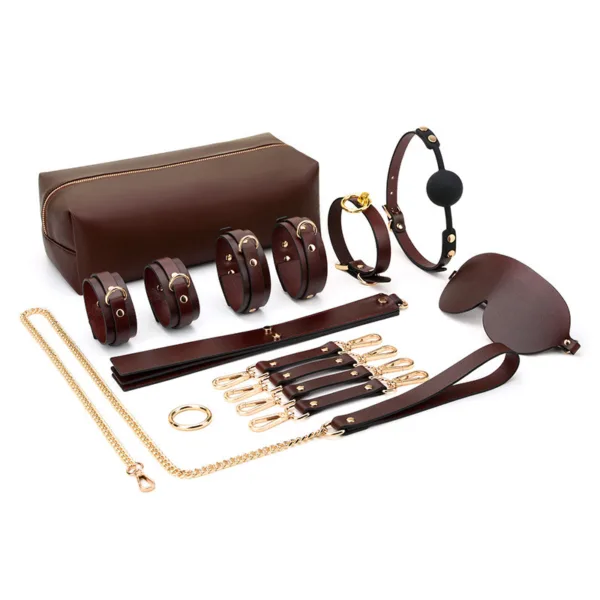 BDSM Adult Toys 9 Piece Portable Set - 图片 3