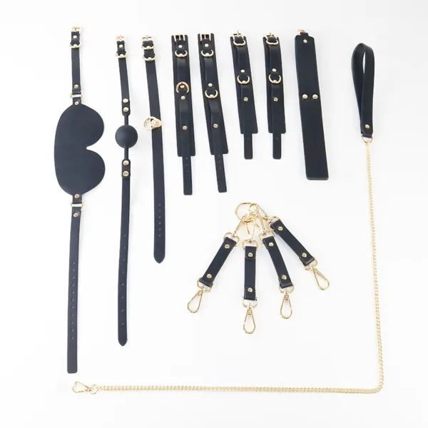 Premium Couples Bondage Kit - 8pc Luxury Set (Discreet Delivery) - 图片 2